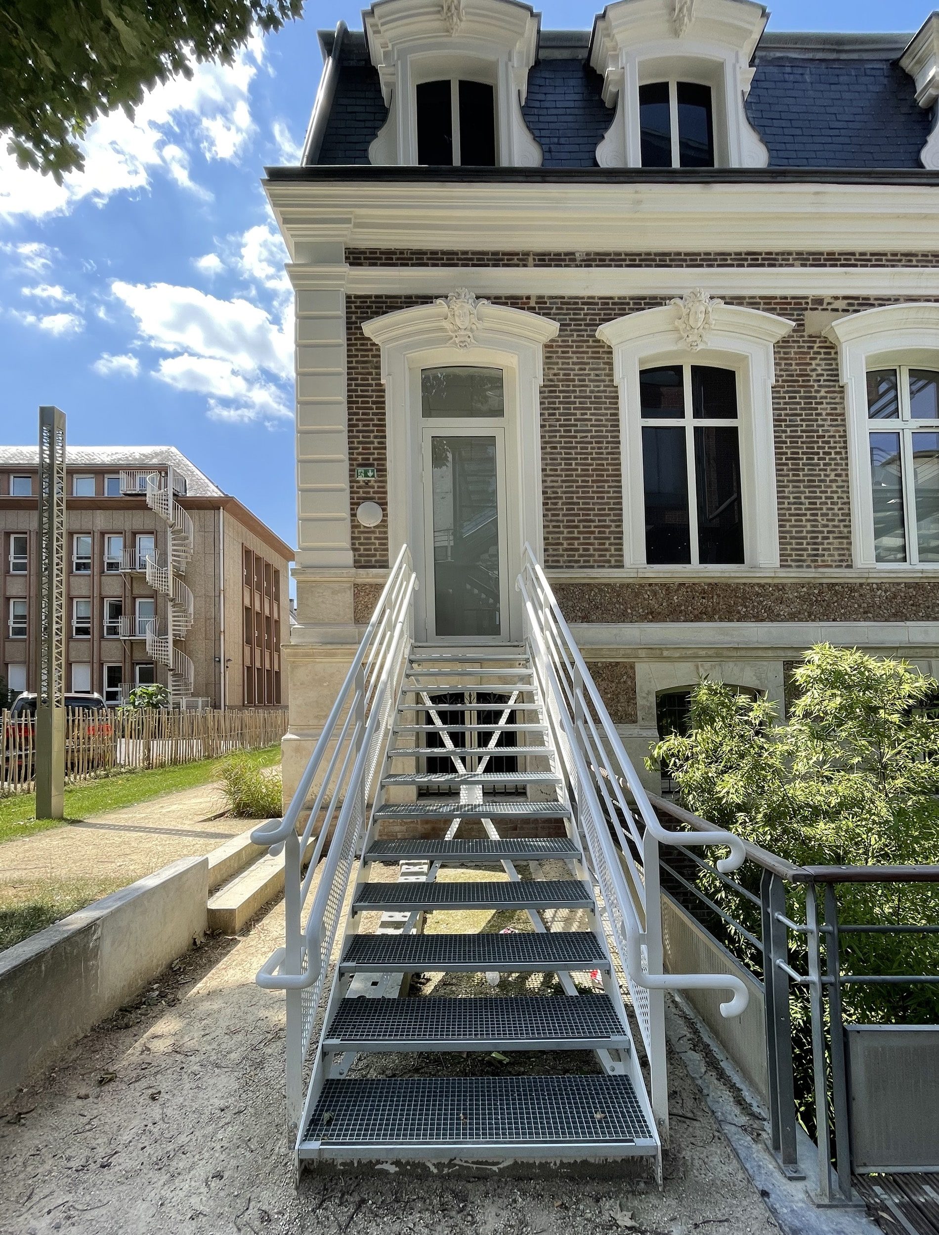 escalier sur mesure metal